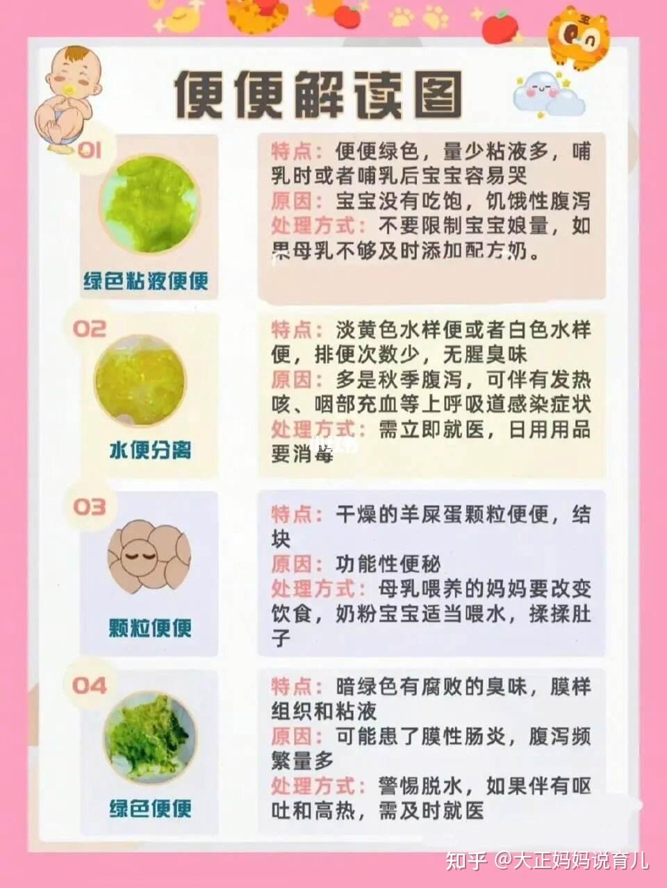 九个月大的宝宝拉绿屎的原因解析